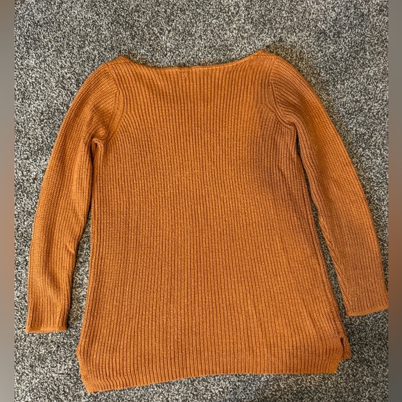 MERONA KNIT SPARKLY COPPER SWEATER - Picture 12 of 14